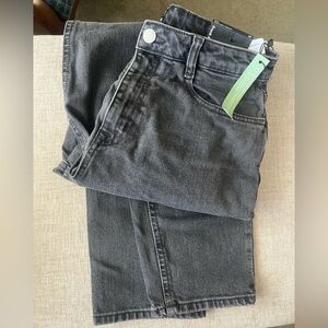 Frank & Oak Stevie Pant. Black Denim.